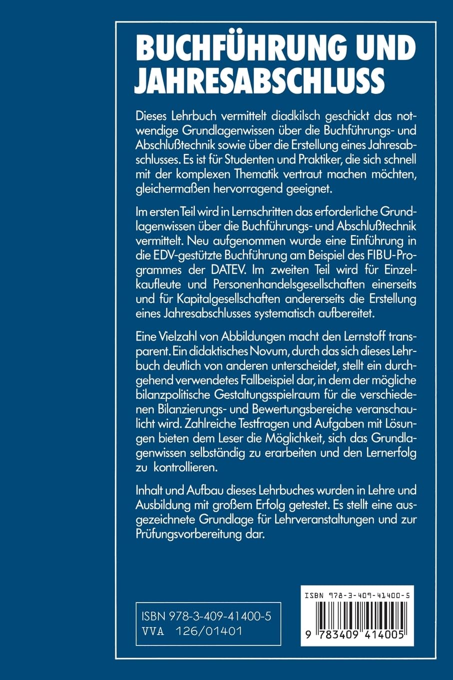 Buchführung und Jahresabschluß