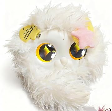 Duomicat AI Companion Robot Interactive Emo Robot with Mood Response, Haptic Comfort, Voice Control & 120-Day Memory Learning for Ages 14+ White