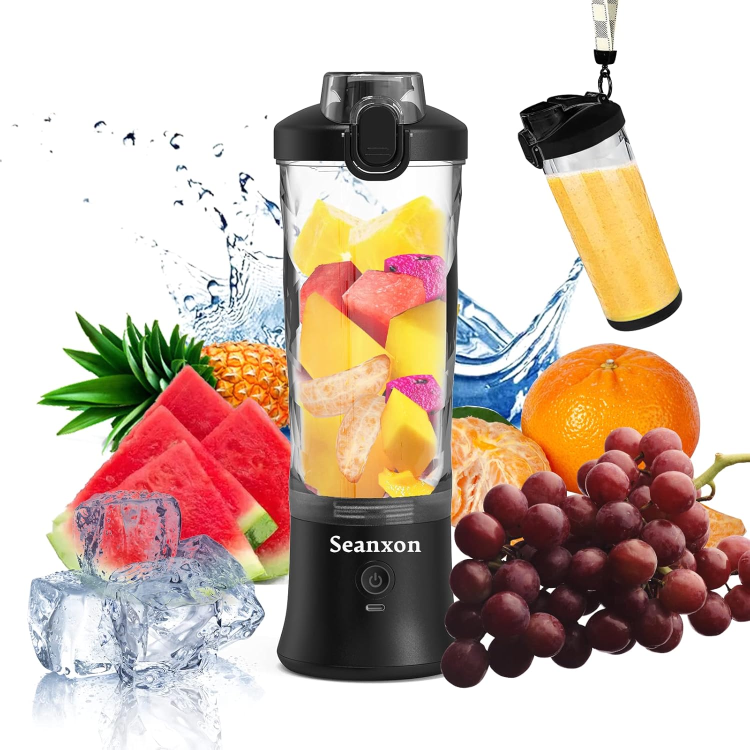 Portable Blender, Personal Blender for Shakes and Smoothies