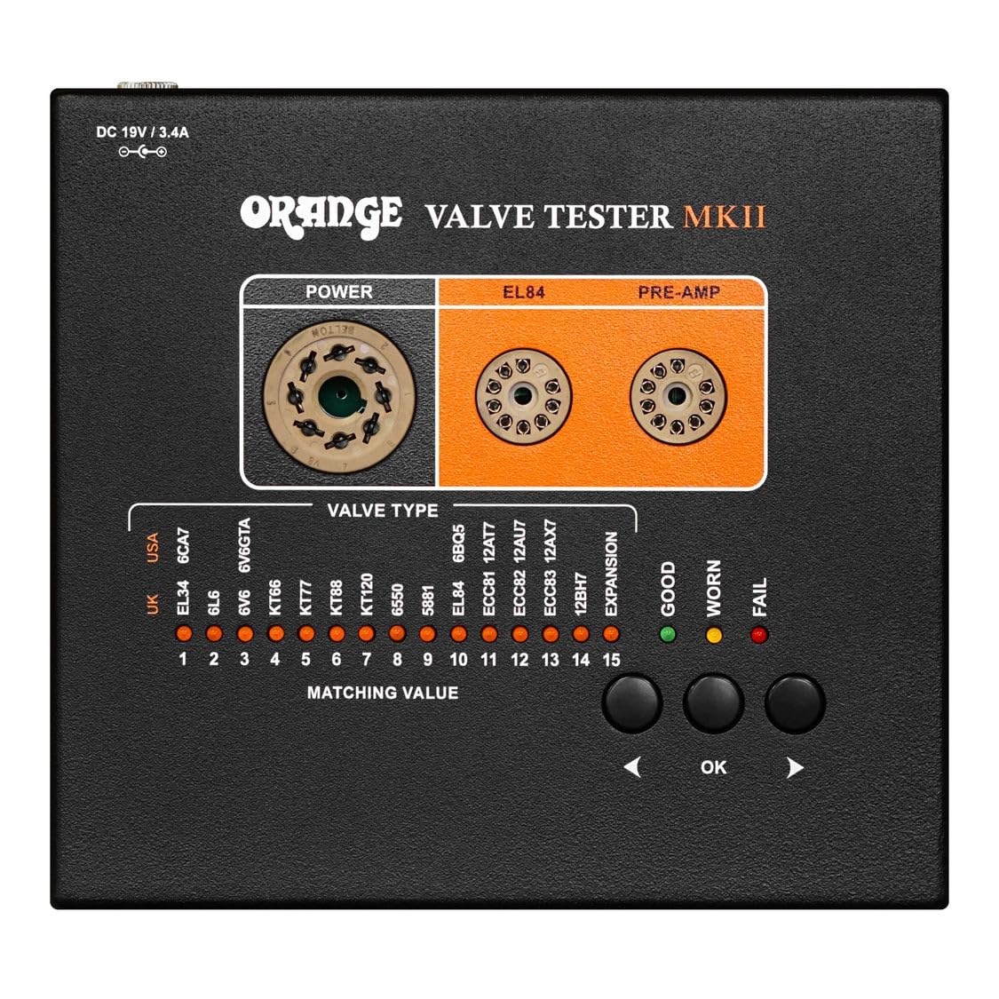 Orange Valve Tester Mark II