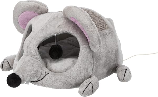 TRIXIE kattenmand lukas muis grijs/taupe