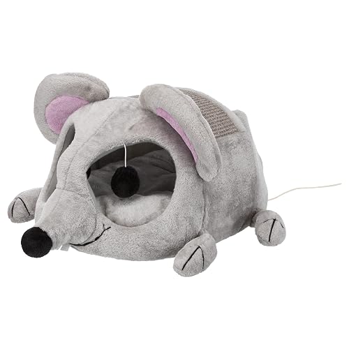 Trixie Cueva suave Lukas Junior, 35 × 33 × 65 cm, Gris Claro/Gris, Gato