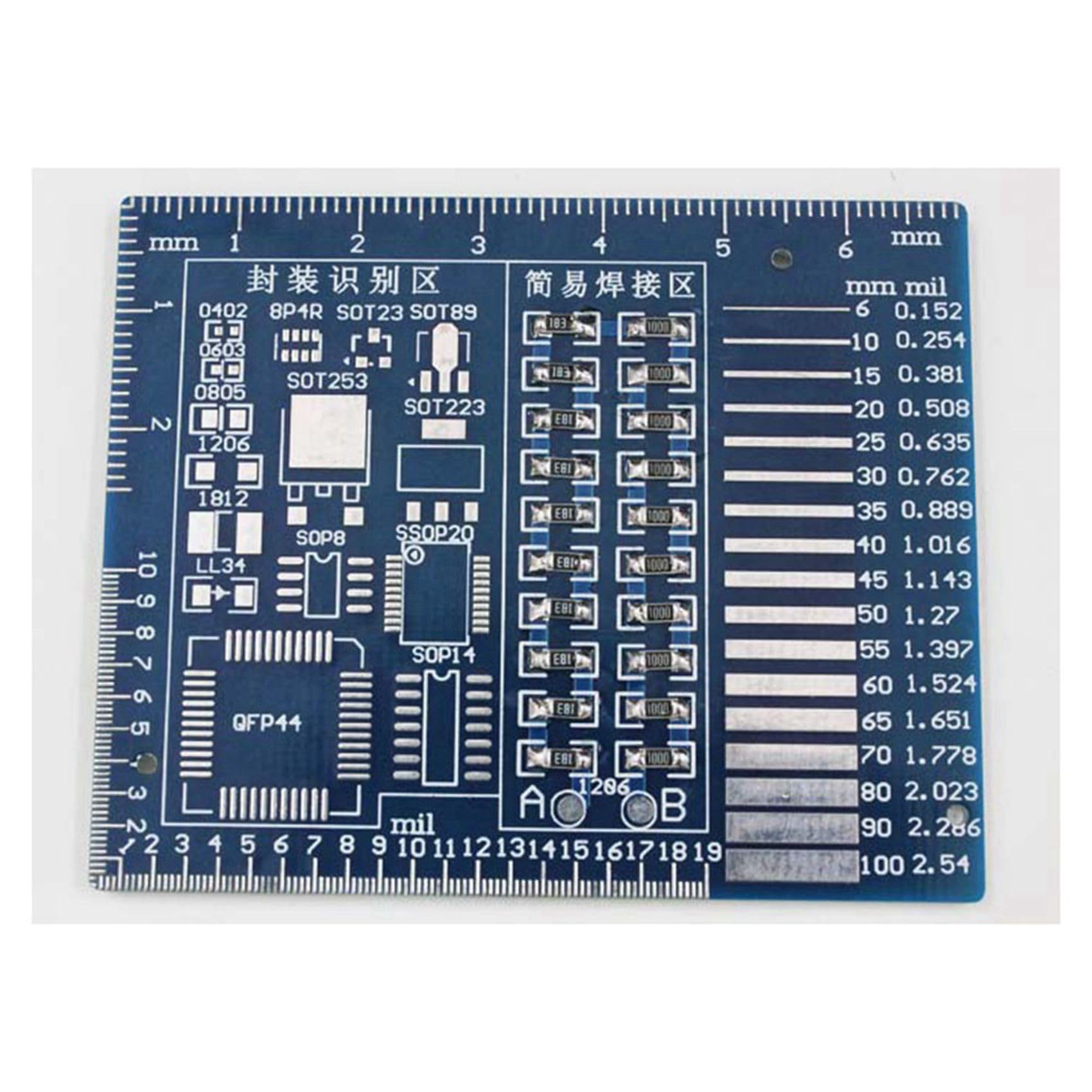 Lot de 5 pièces de rechange Advanced Full Chip Soldering Practice Board Composants électroniques DIY Kit de production