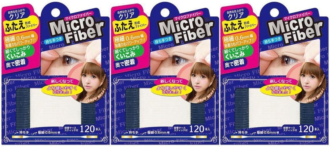 MicroFiber EX Japan - BN retention chauffeur microfiber EX clear NMC-01 120 pcs set of 3