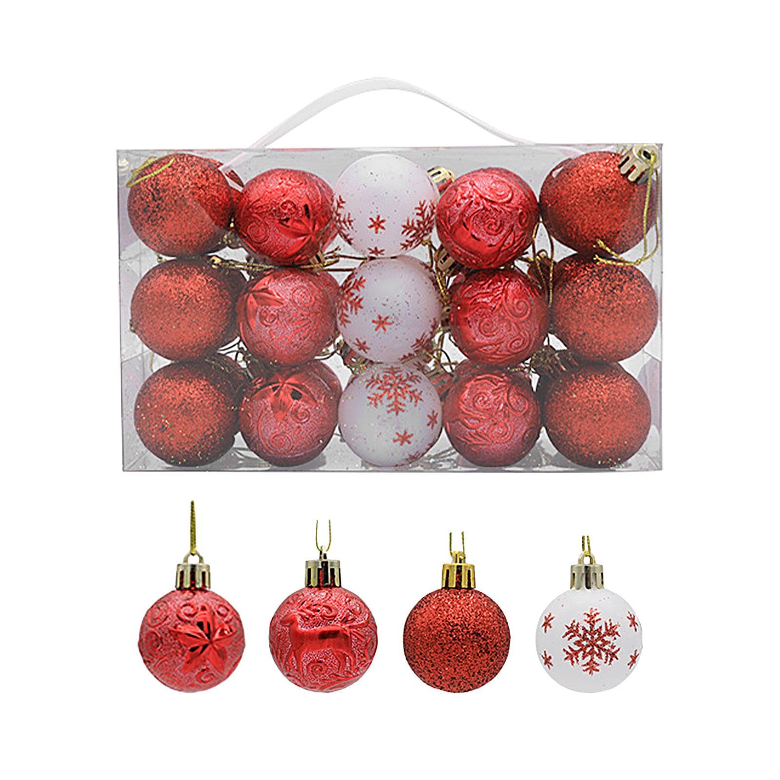 Set Palla Di Natale 65 Palline,Decorazioni Albero Di Natale Palline