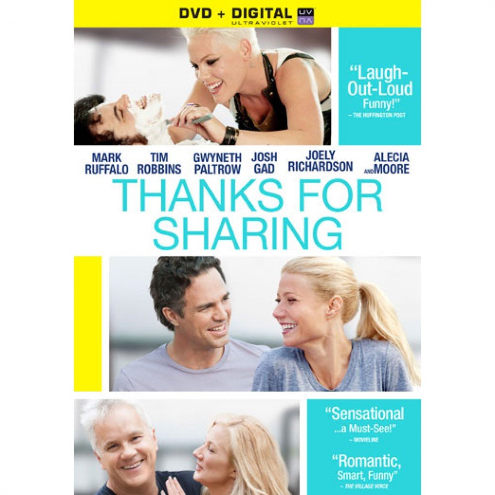 Thanks for Sharing DVD Reino Unido noche de cine en casa con drama de calidad