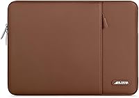 Vista 53 de MOSISO Funda vertical de poliéster con bolsillo para laptop de 13 y 13.3 pulgadas, para computadora MacBook Air, Pro 13. Pro 14, HP, Dell, ASUS