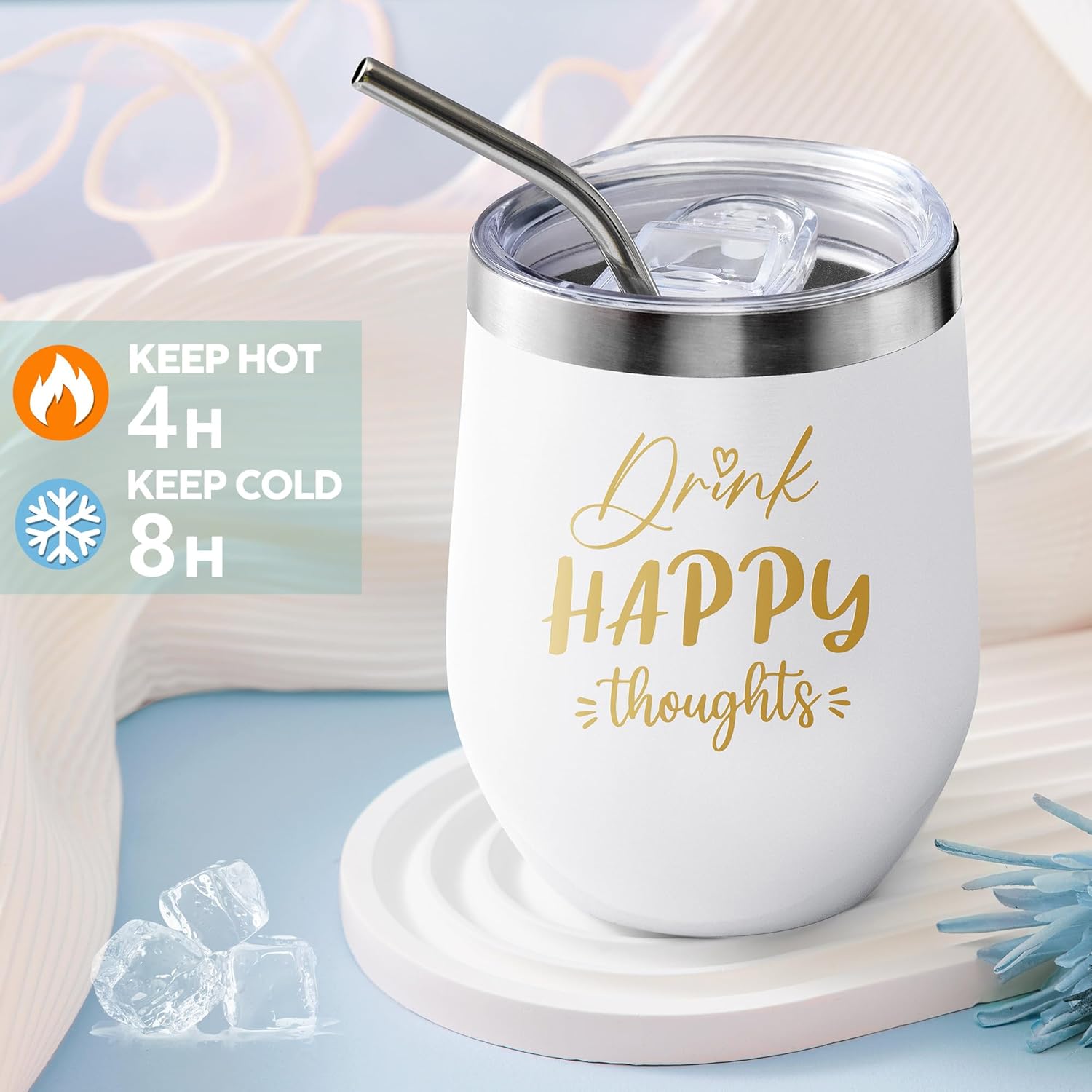 Self Care Get Well Soon Gifts for Women, Luxury Ocean Spa Gift Basket with Flannel Blanket - Unique Birthday Christmas Mother's Valentines Day Gifts for Mom Wife Girlfriend Best Friend Sister Her - Image 3