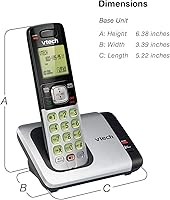 Vista 22 de Teléfono inalámbrico VTech DECT 6.0, Plateado