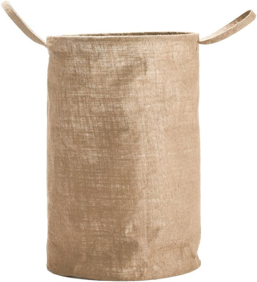 WMM Craft H&B Natural Jute Laundry Bag for Clothes with 2 Handles