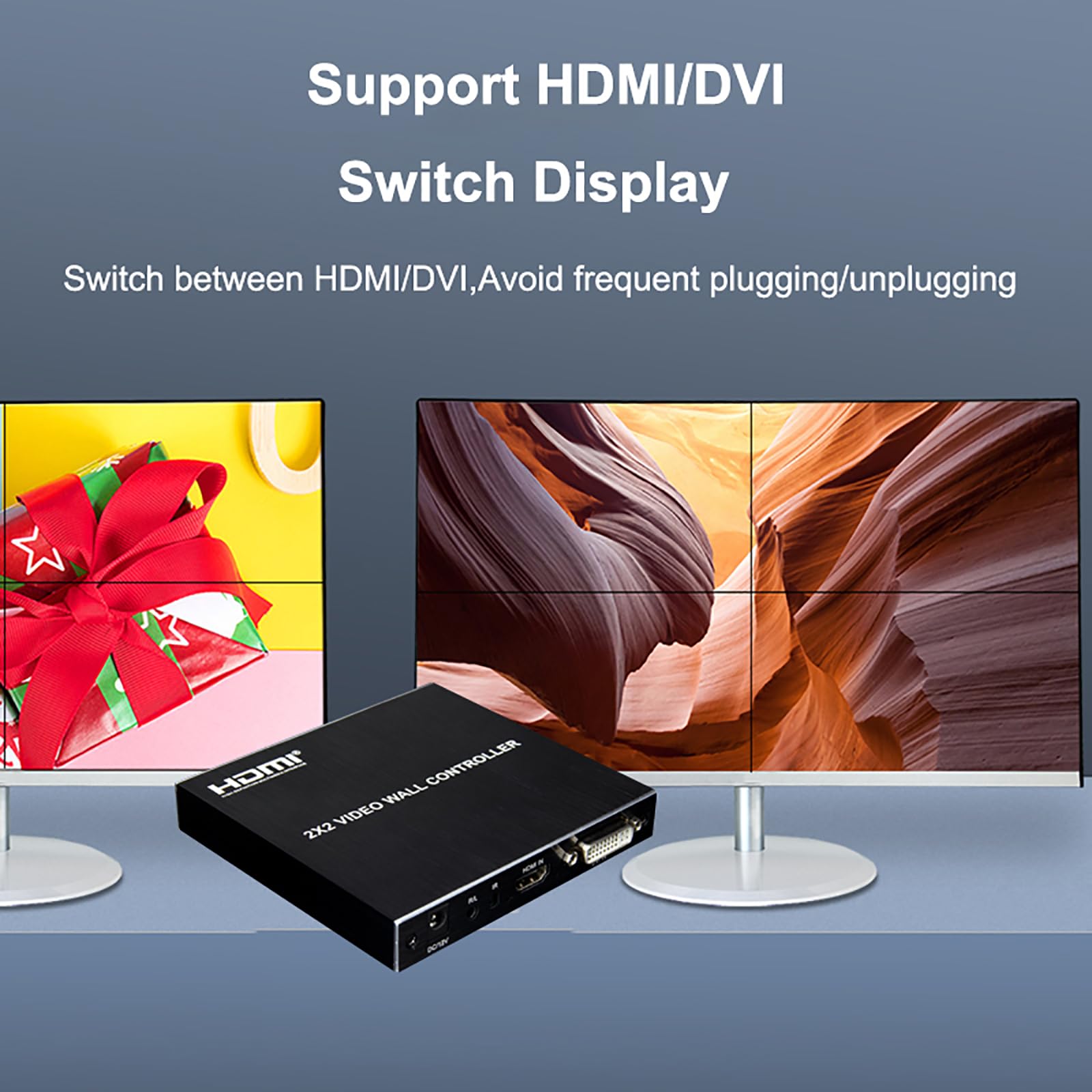 送料無料♥匿名配送✨Spolehli ビデオウォールコントローラー 4K60HZ 送料無料♥匿名配送✨Spolehli ビデオウォールコントローラー