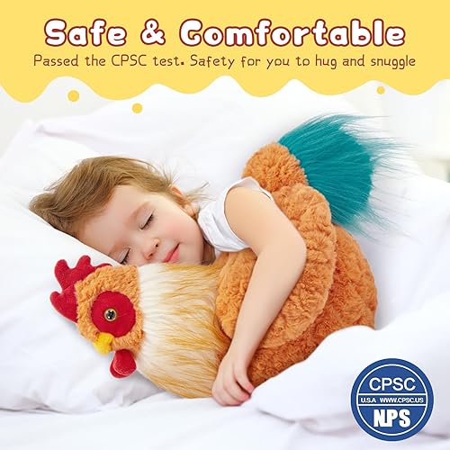 Vista 49 de Tezituor Animales de peluche de dragón de doble cabeza, juego de 5 juguetes de peluche de dinosaurio, mamá dragón con 4 dinosaurios bebés