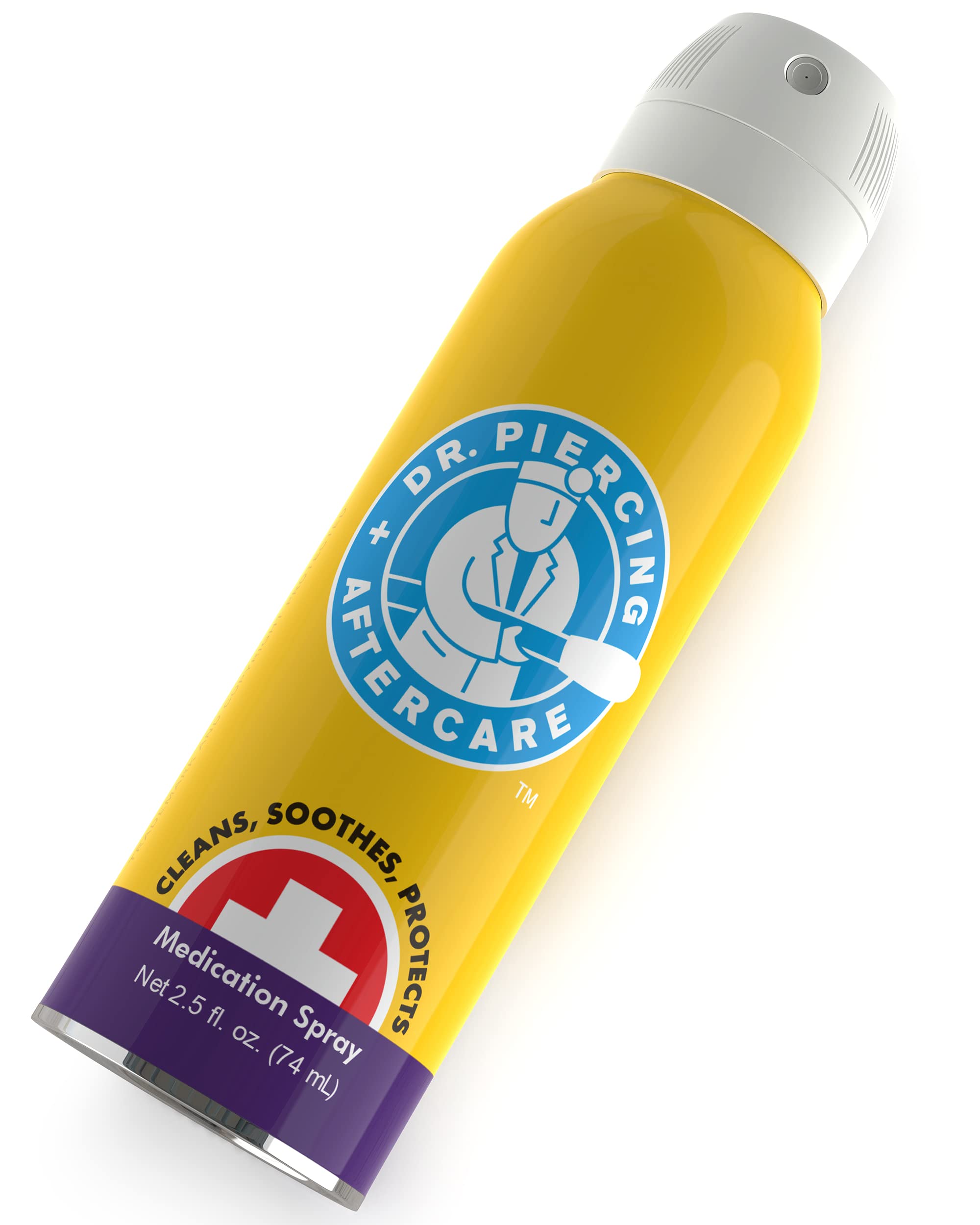 Piercing Aftercare Spray Saline Solution, Ear Piercing Cleaner, Saline Wound Wash, Sterile