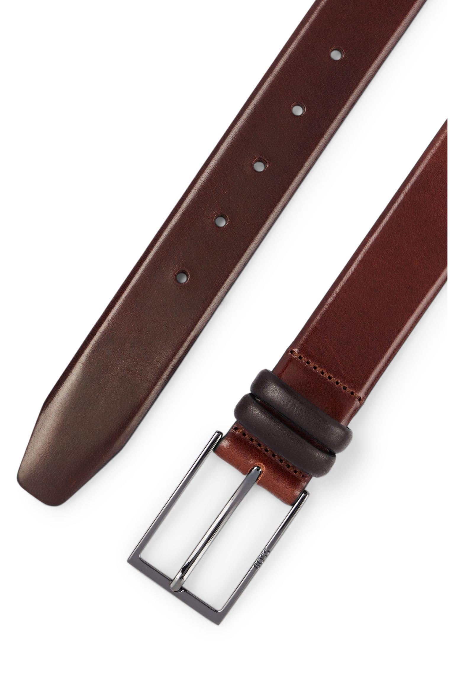 BOSS Herren Gürtel Carmello, Braun214, 95