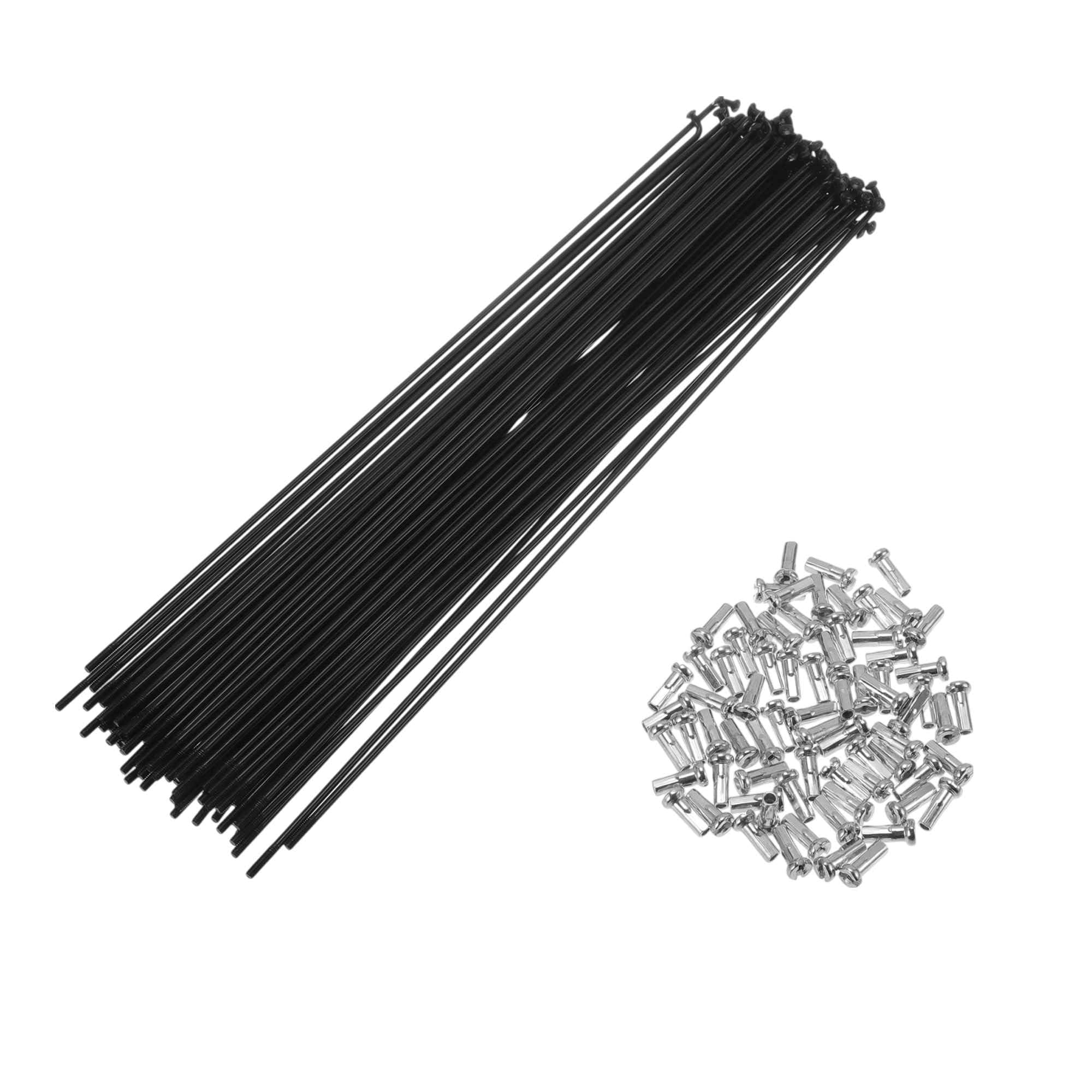 HOPESPANNER 72 Set 14G Bicycle Spoke 231mm Bike Wheel Spoke Carbon Steel Black — image 1