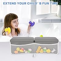 Vista 6 de Juego de rodilleras y coderas para el baño del bebé, almohadilla para arrodillarse en la bañera, accesorios para bebé para el baño, alivie sus