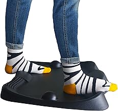 Aucuda Anti Fatigue Mat, Kitchen Mat with Terrain, Waterproof Kitchen Mats Anti Fatigue, Standing Desk Mat Non Slip, Rubber Kitchen Floor Mat, Large Standing Mat for Standing Desk, Black Comfort Mat