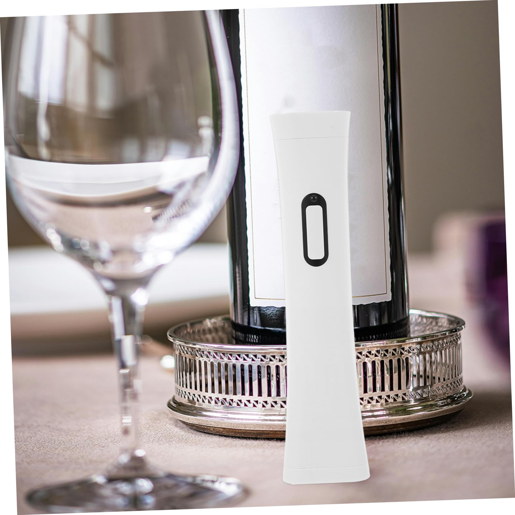 TOPBATHY Apribottiglie Ricaricabile Professionale per Vino Apribottiglie Creativo in Materiale di Compatto e Portatile per Feste Picnic e Uscite