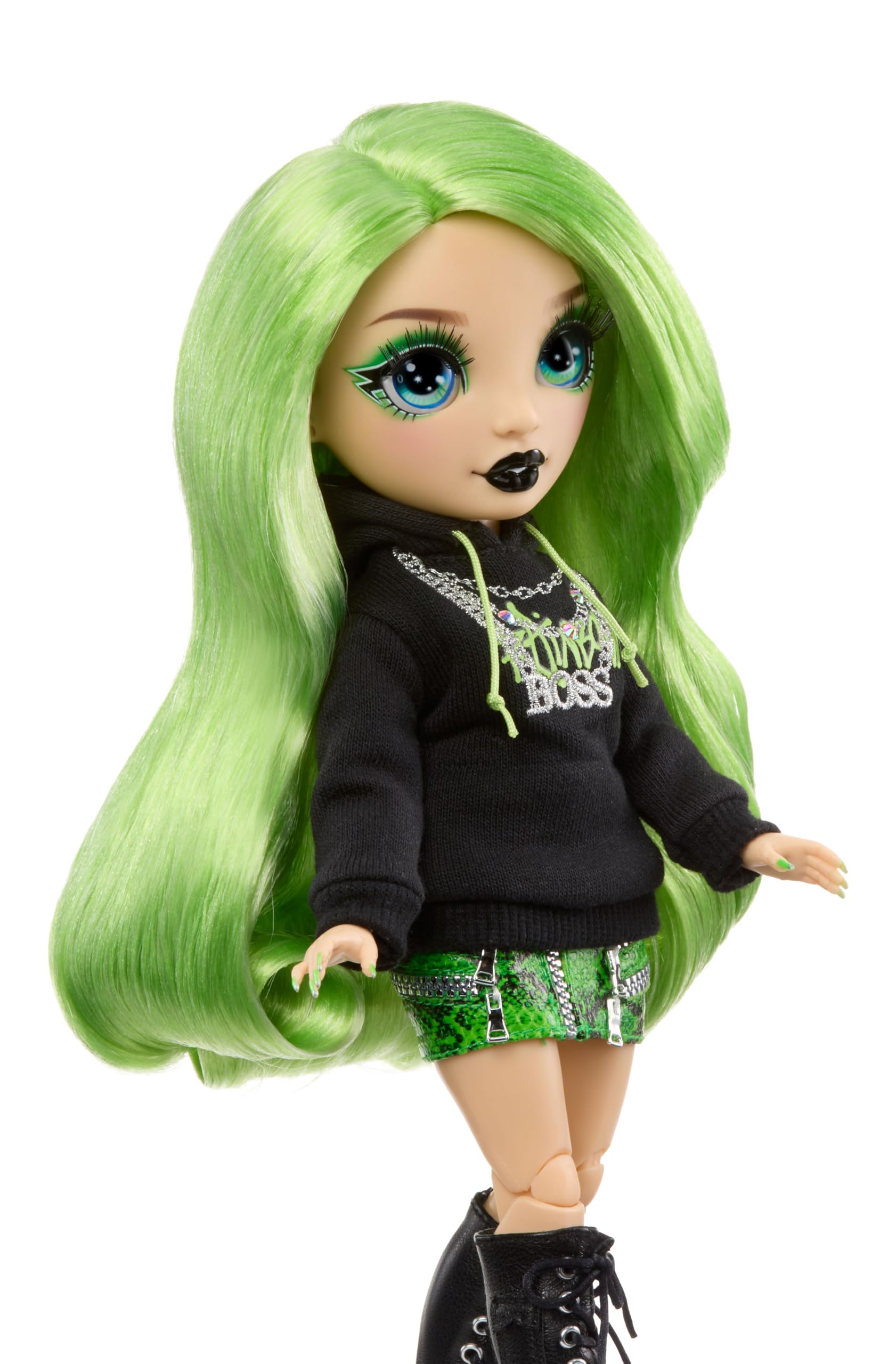 Rainbow High Style Icons Jade, 28cm Fashion Doll with Long Brushable Hair, Comes with a Second Outfit, Matching - Image 4