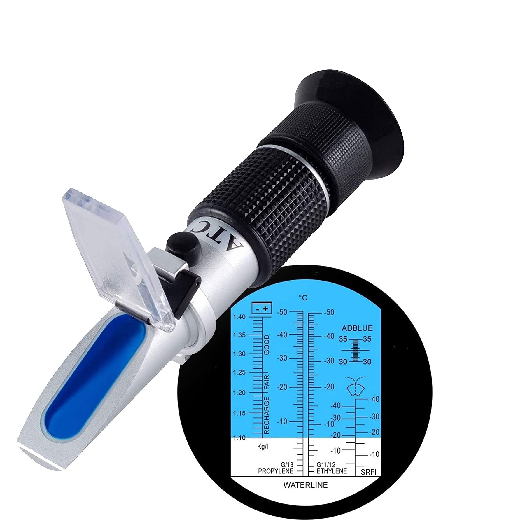 Buy 4in1 Coolant Tester Refractometer for Checking Freezing Point of