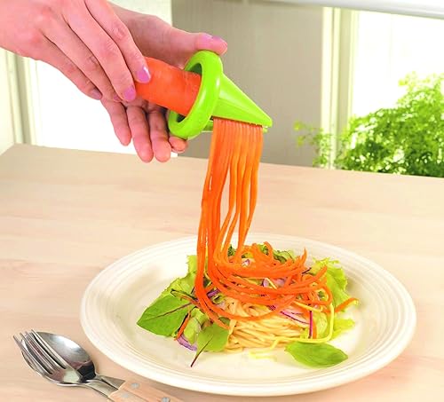 Vista 4 de Joie Cortadora de tiras en espiral Veggie, 2.75 pulgadas x 2.75 pulgadas x 3 pulgadas
