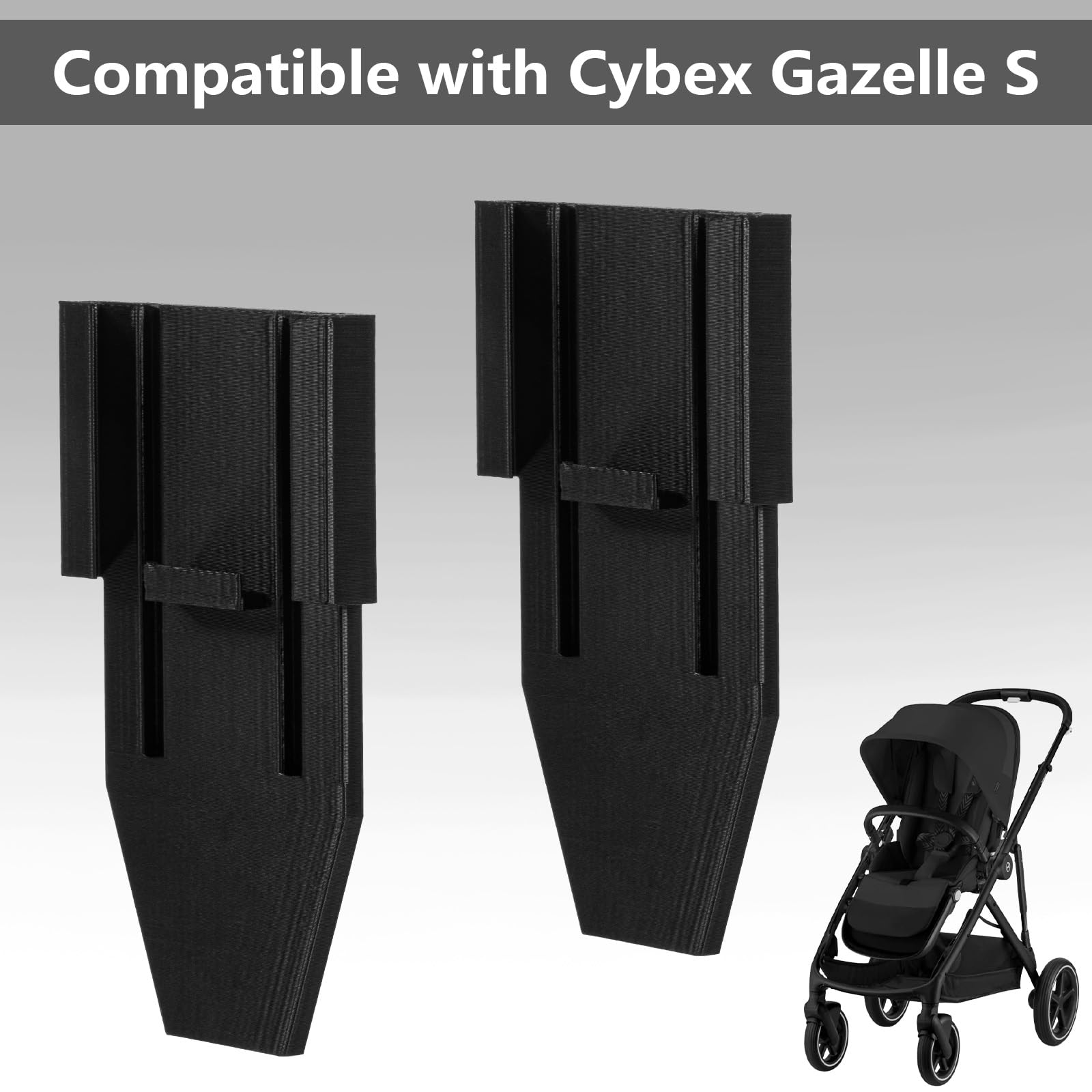 Amazon.co.jp: Cybex Gazelle Sベビーカー用バスケットアダプター