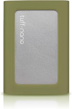 CalDigit tuff nano Portable External SSD 512GB USB-C 3.2 Gen 2 Olive Green
