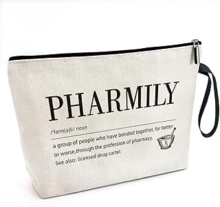 ZHANTUONE Bolsa de cosméticos divertida para ...