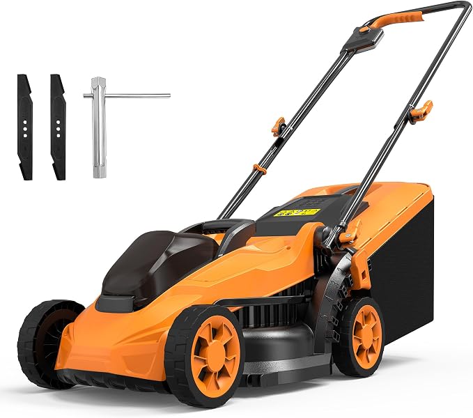 20V Cordless Lawn Mower Compatible with Dewalt