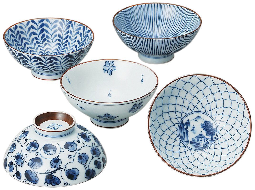Saikai Toki Indigo Egawari Chazuke Set 31623 : Amazon.sg