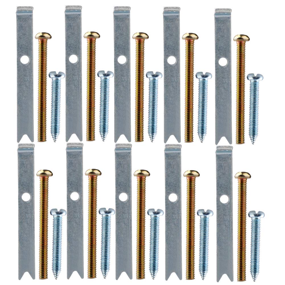 YUBAIL Wire Box Repair Rod,1 Set 86 Type Switch Panel Bottom Box Repair