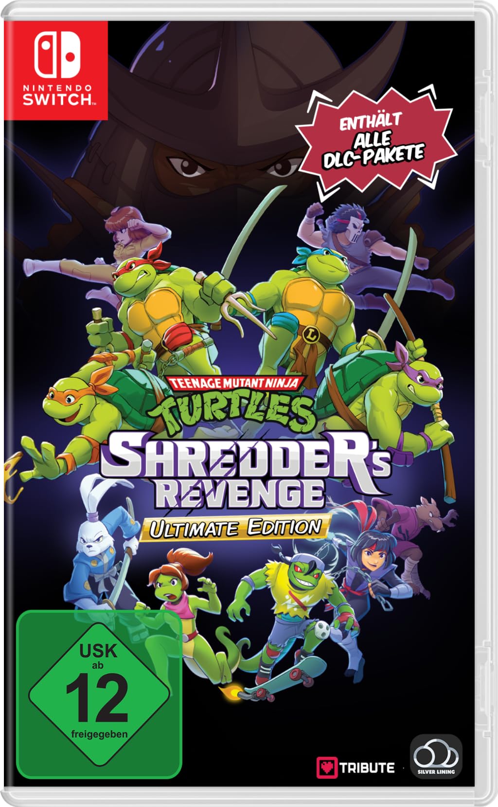 Teenage Mutant Ninja Turtles: Shredder's Revenge Ultimate Edition (Nintendo Switch) [Blu-ray]