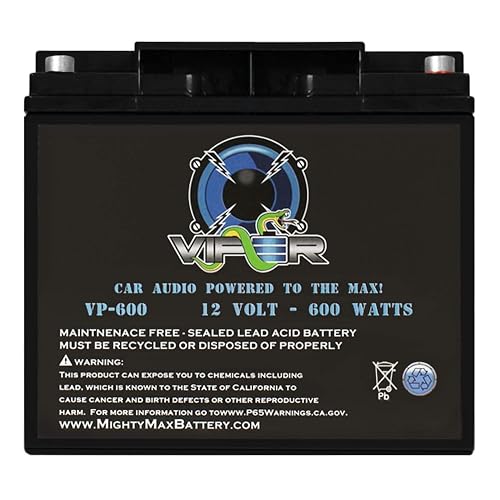 Mighty Max Viper VP-600 12V 18Ah 600W Audio Battery