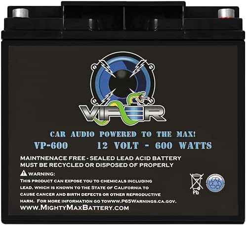 Mighty Max Battery Viper by Mighty Max Battery VP-600-12 Volt