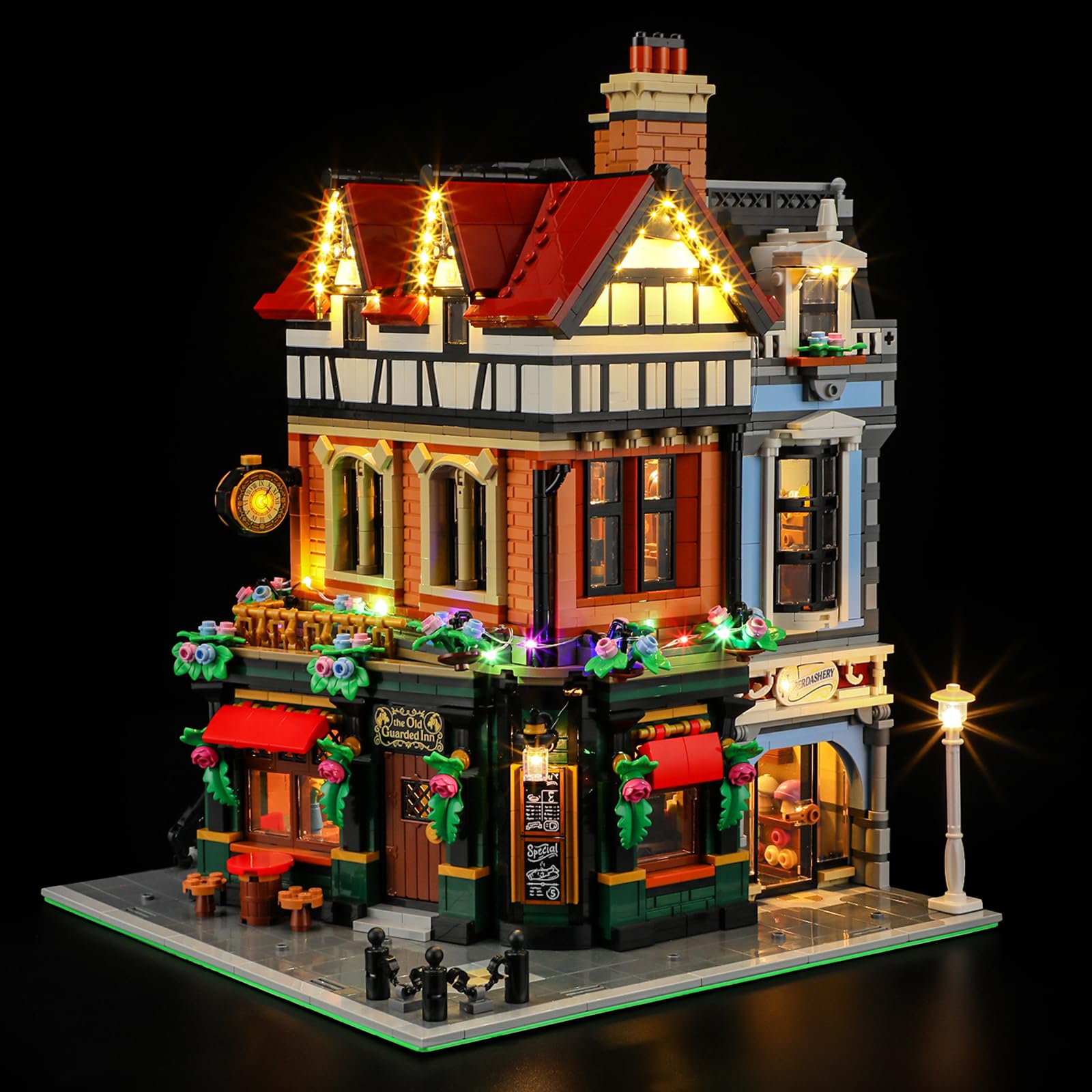 BRIKSMAX 2.0 Light Kit for Lego-Residential Townhouse -Innovative Led Lighting Compatible with Lego Icons 10350 - Not Included Model Set