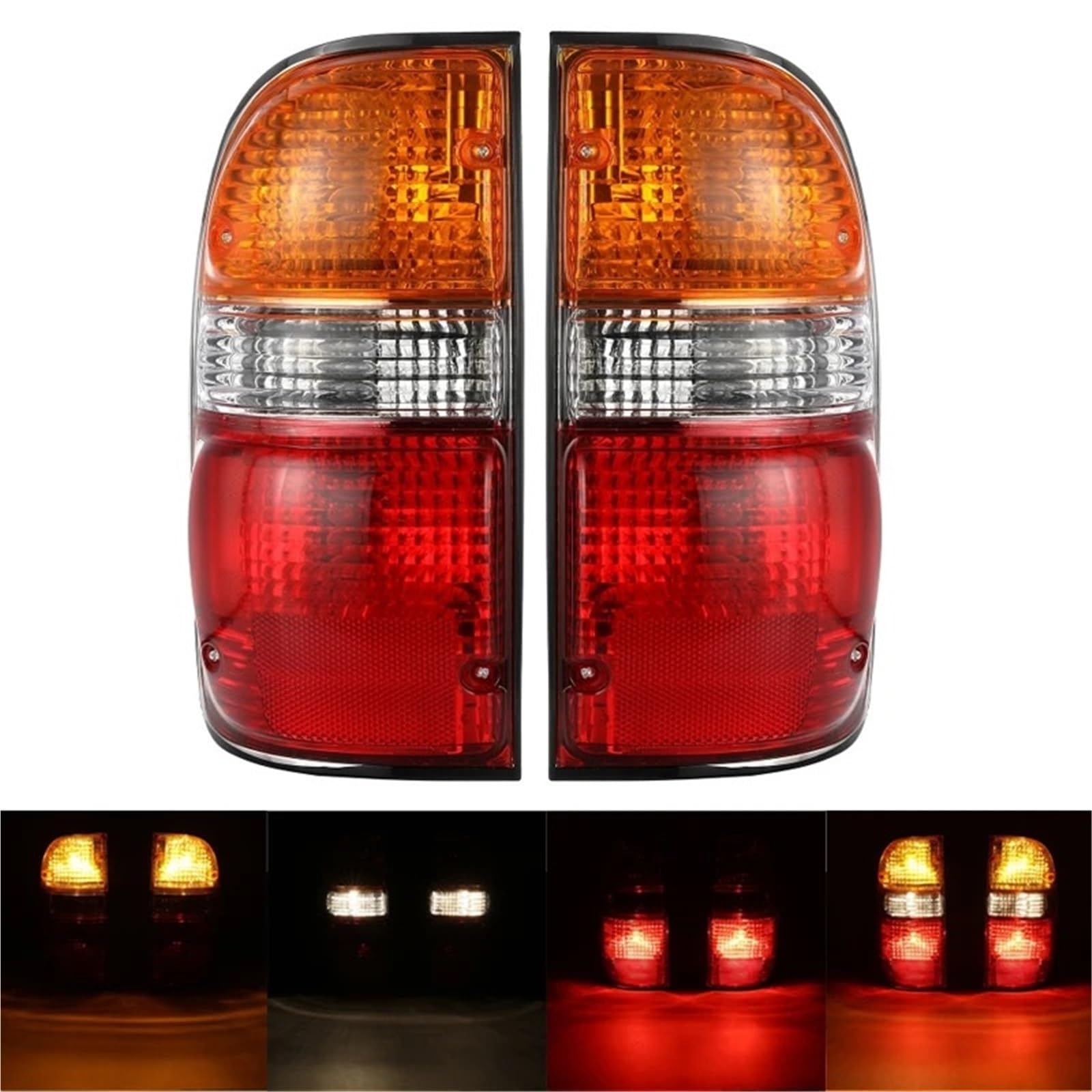 1 paire de feux voiture avec harnais et ampoule frein pour feu signalisation pour 2001-2004