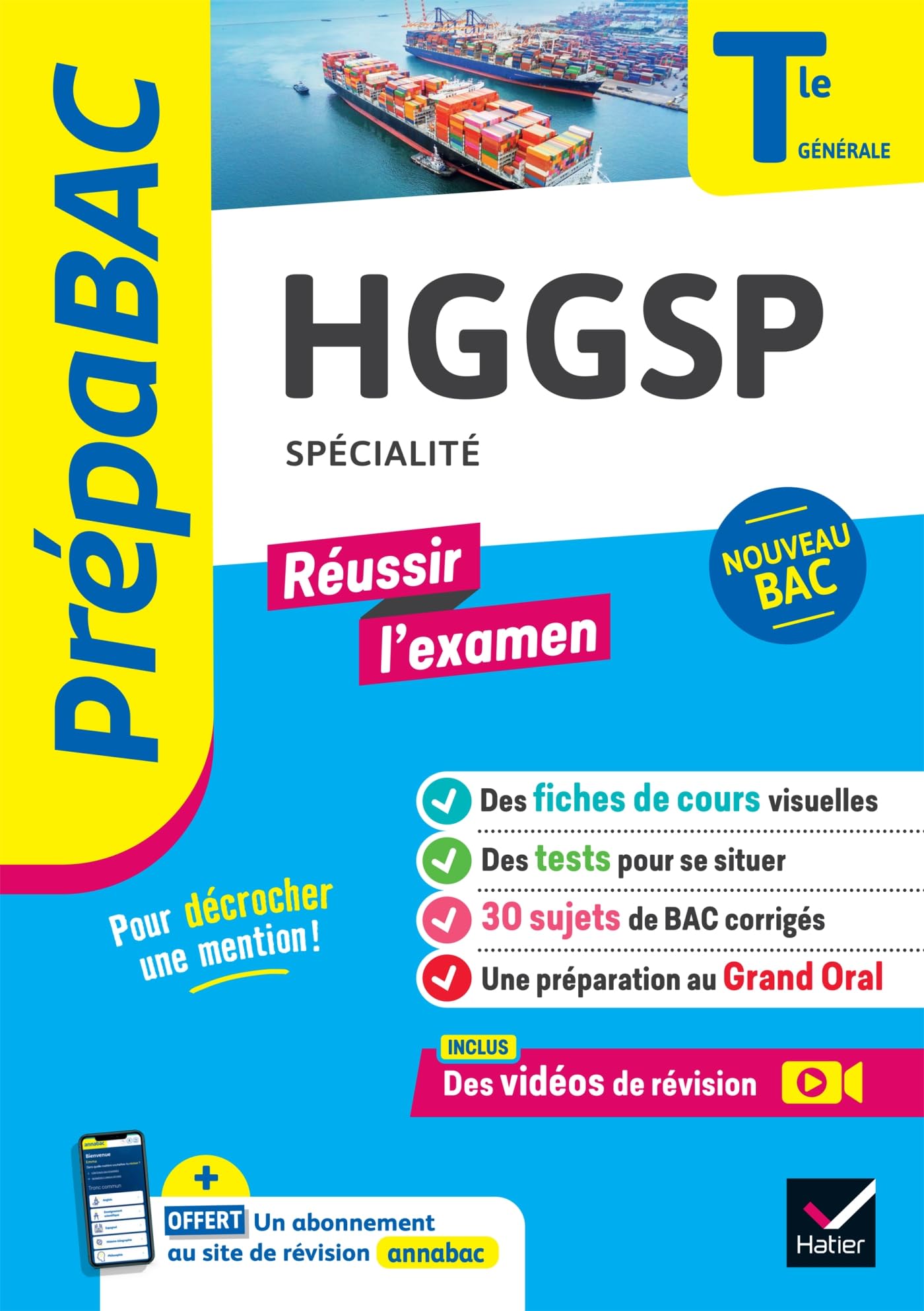 Prépabac Réussir l'examen - HGGSP Tle générale (spécialité) - Bac 2026: fiches de révision, sujets de bac corrigés & vidéos: 16