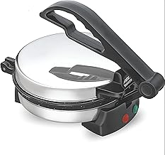 ElectroSky Roti Maker 950W Multi Maker Electric Automatic With 8.5 Inch Plate | Complete Roti/Chapati/Khakra Maker for Home | Non-Stick Coating | Cool Touch Handle | Fast Heating