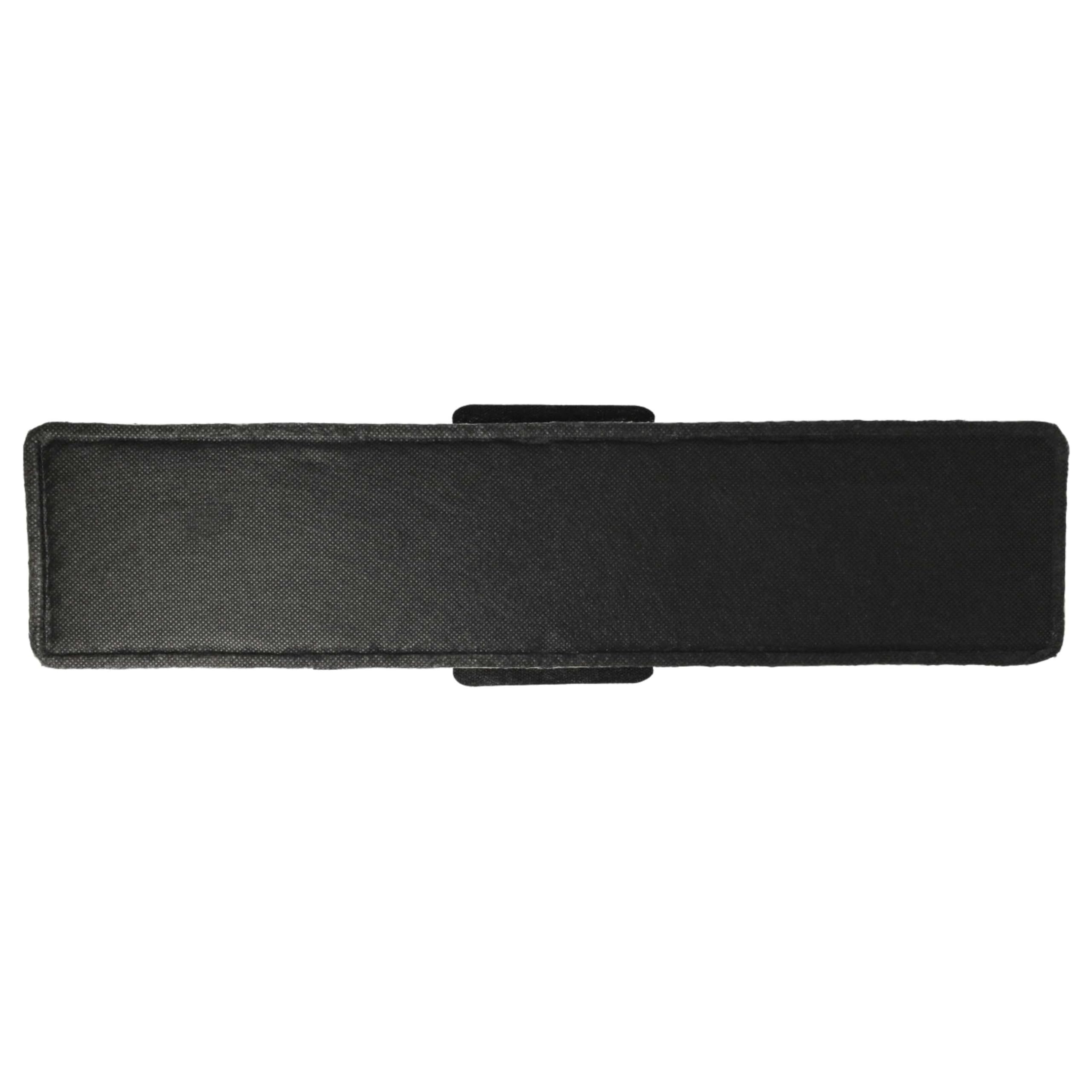 vhbw 2x filtro a carboni attivi compatibile con Miele AURA EDITION 6000 / OBSW cappe aspiranti - 43 x 10 x 2 cm