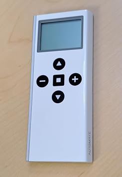 Automate Remote Control by Rollease. Digital Paradigm, Push 5, Push 15, Cut-in Push 15, White