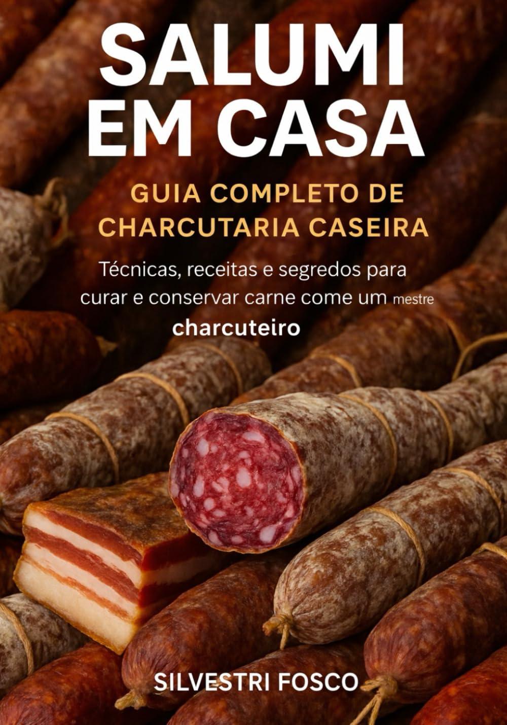 Salumi Em Casa: Guia completo de charcutaria caseira: Técnicas, receitas e segredos para curar e conservar carne como um mestre charcuteiro.