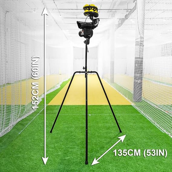 FORZA V55 Cricket Bowling Machine | Adjustable Speed Up to 55mph - Ideal for Clubs and Schools