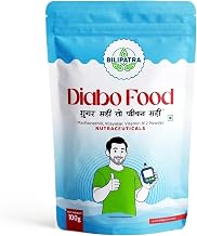 DiaboFood Powder,100 g | Daily Diabetes/Diabetic Care Wellness | Natural Glucose Management & Energy Booster | Madhunashini, Vijaysar, Jamun Seed, Vitamin B12 & Prebiotic FOS | Diet Support Drink for High Sugar Lifestyle Control
