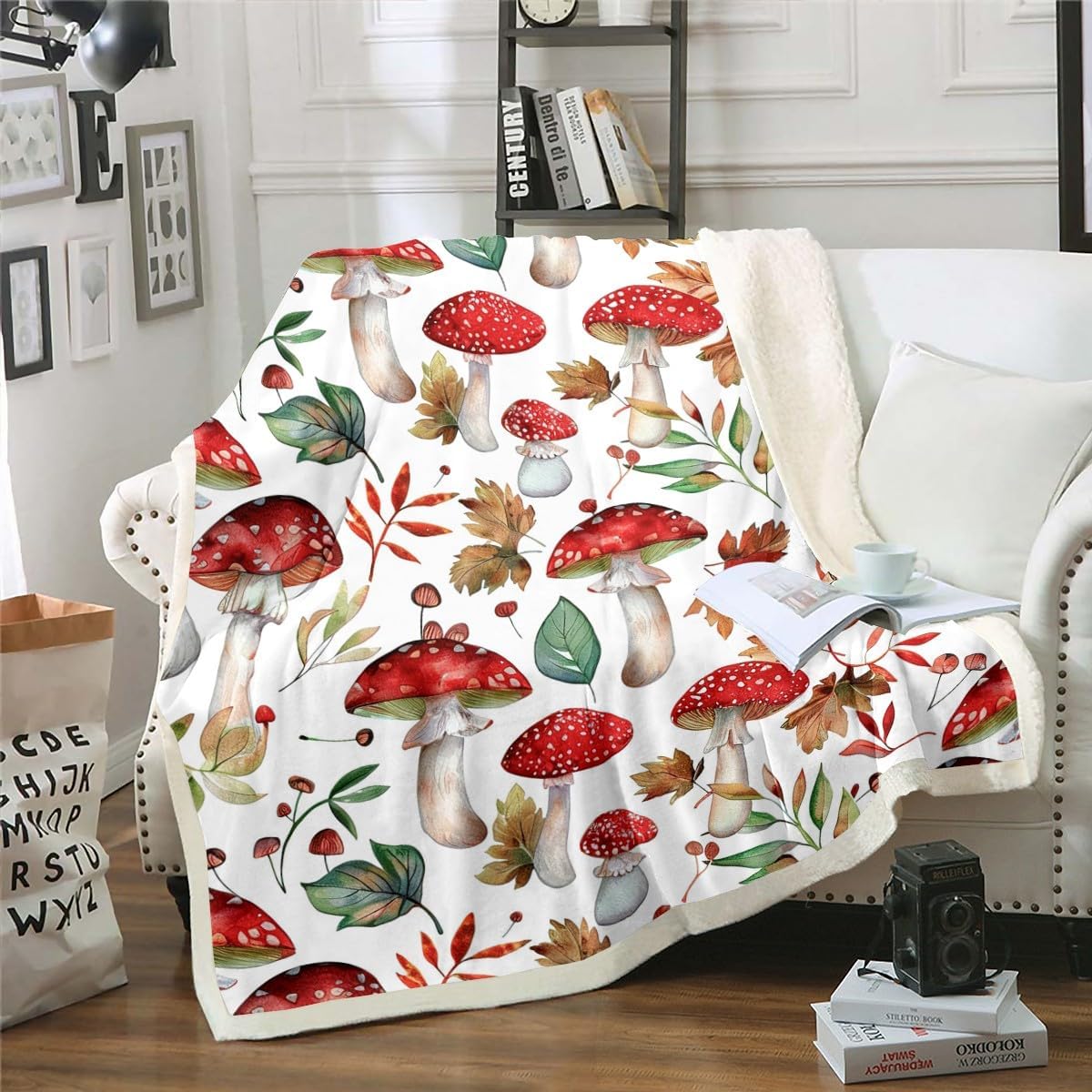 Erosebridal Leopard Print Fleece Blanket Twin Size, African Safari Animal Fuzzy Blanket Cheetah Throw Blanket for Teens Boys Adults, Tribal Wildlife Plush Bed Blanket Bedroom Decor