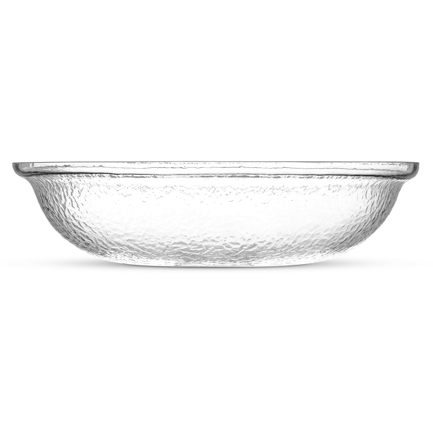 Carlisle FoodService Products CFS SB7007 BPA-Free Round Pebbled Fruit Serving Bowl, 2 Quart, Clear