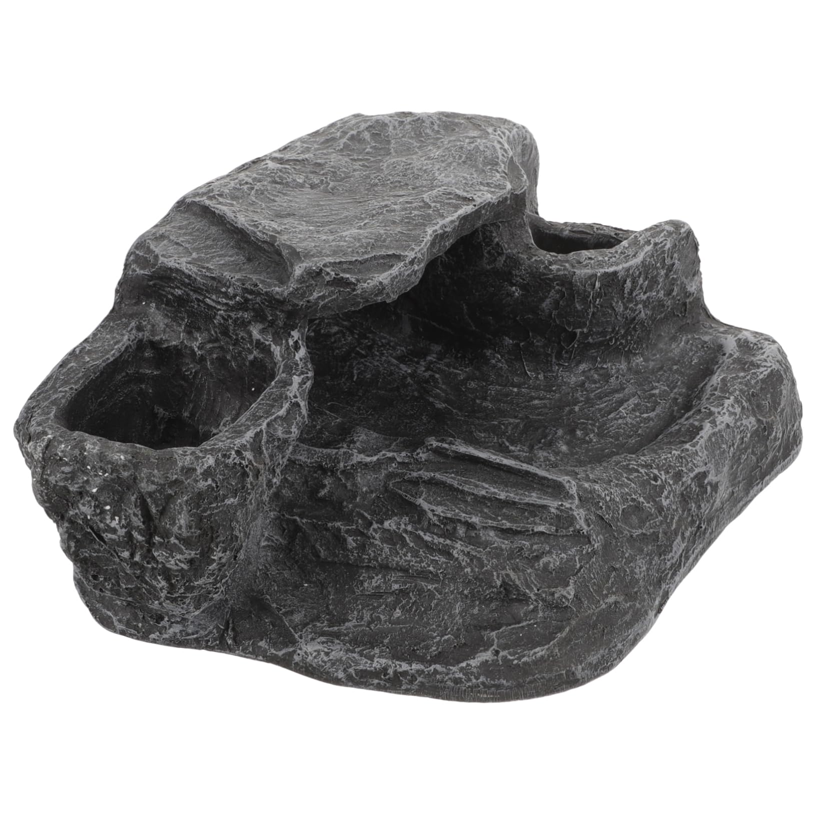 Toyvian Plateforme De Lézardage Pour Tortue En Résine Résistante à L’usure, Grosse Rampe D’escalade Réaliste Pour Aquarium, Bassin à Tortues D’eau, Accessoire Multifonction Pour Reptiles Et Amphibiens