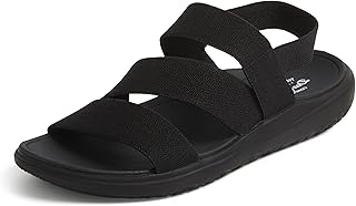 womens Emilia Women's Sandal Slip on Comfortable Cushioned Gore Lightweight Sandal