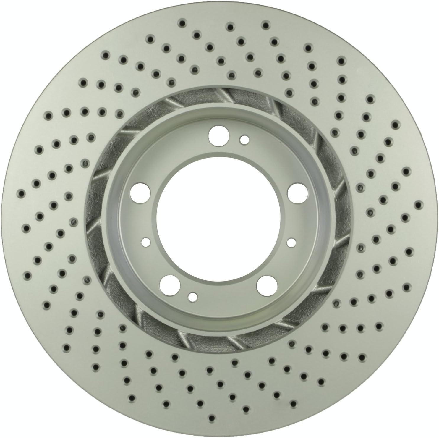 BOSCH 42011136 QuietCast Premium Disc Brake Rotor - Compatible with Select Porsche 911, Boxster, Cayman; FRONT LEFT - Single