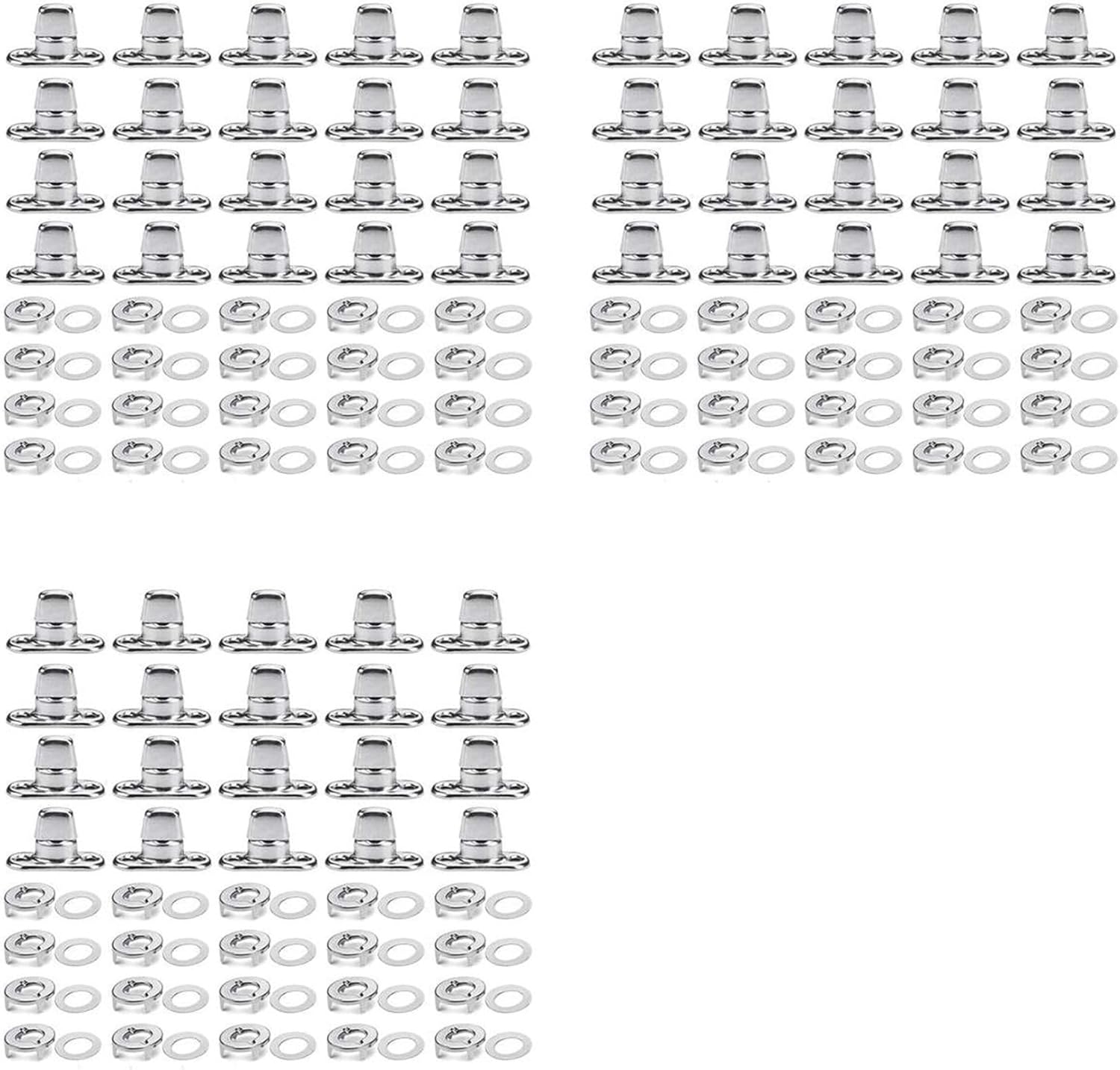 JSGURK キャンバス ツイスト ロック ファスナー、ターン ボタン ファスナー、アイレット、キャンバス マリン ファスナー ター