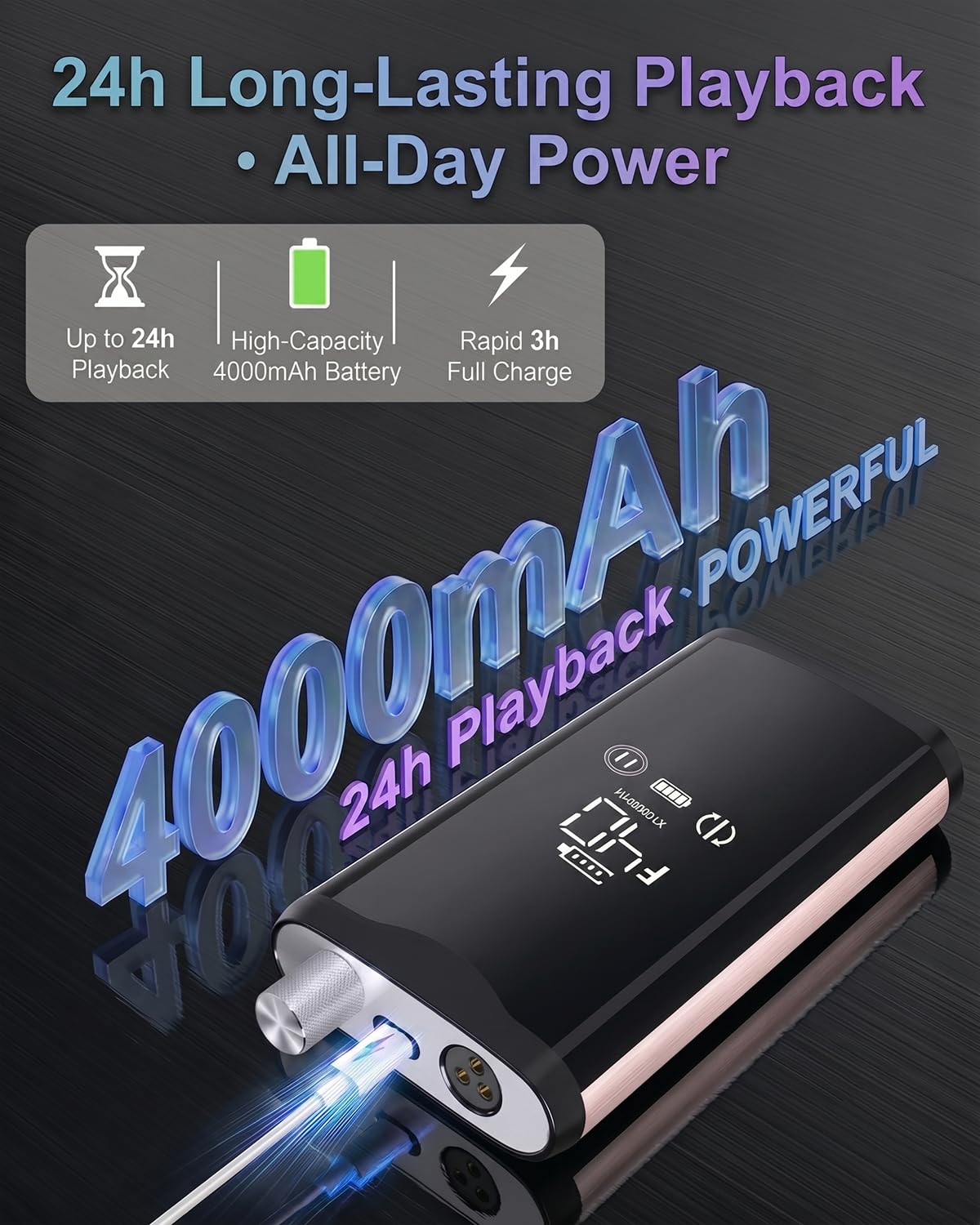 Torno para Uñas con Motor sin Núcleo, 40000 RPM Profesional | Motor sin Núcleo, 40000 RPM,Batería 24H, Lima Eléctrica Inalámbrica, Aleación de Aluminio,Pantalla Táctil LCD, 13 Accesorios
